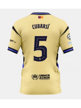 Barcelona Pau Cubarsi #5 Gostujuci Dres 2025-26 Kratak Rukavima Barcelona Pau Cubarsi #5 Gostujuci Dres 2025-26 Kratak Rukavima